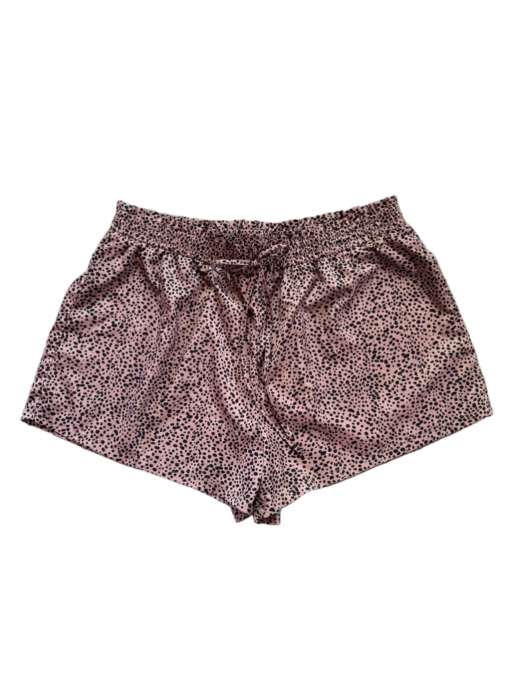 SHEIN Curve Brown Cheetah Print shorts plus size 3X